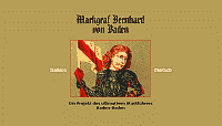 Markgraf Bernhard von Baden